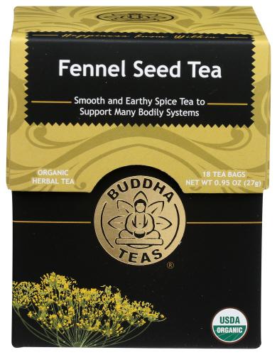 Buddha Teas Tea Fennel Seed - 18 Bg (6 Units)