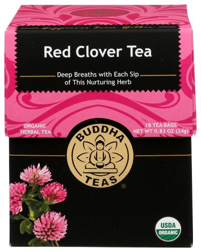 Buddha Teas Tea Red Clover - 18 Bg (6 Units)