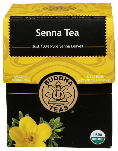 Buddha Teas Tea Senna Leaf - 18 Bg (6 Units)