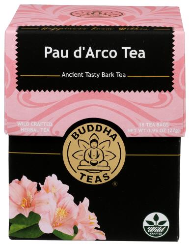 Buddha Teas Tea Pau D Arco - 18 Bg (6 Units)