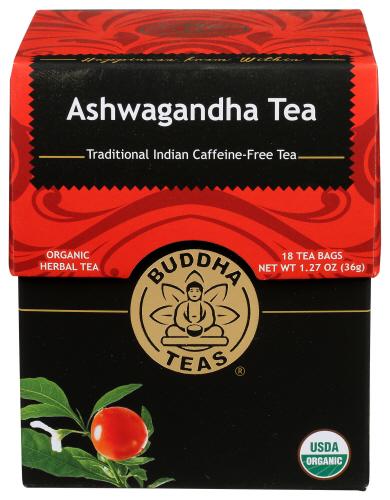 Buddha Teas Tea Ashwagandha - 18 Bg (6 Units)