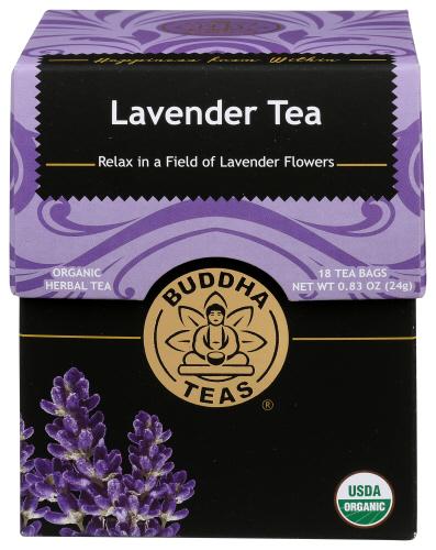 Buddha Teas Tea Lavender - 18 Bg (6 Units)