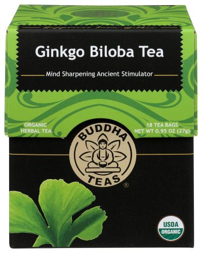 Buddha Teas Tea Gingko Biloba - 18 Bg (6 Units)