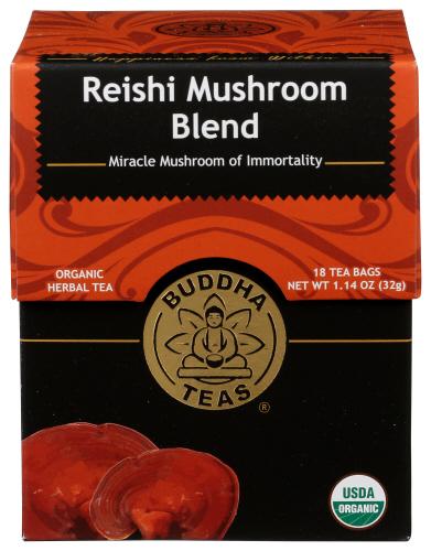 Buddha Teas Tea Reishi Mushroom Blend - 18 Ea (6 Units)