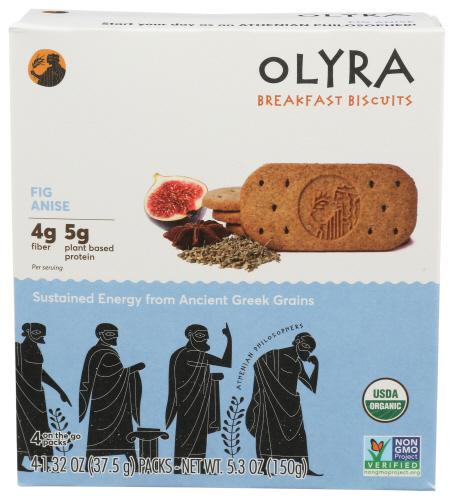 Olyra Biscuit Bfast Fig Anise - 5.3 Oz (6 Units)