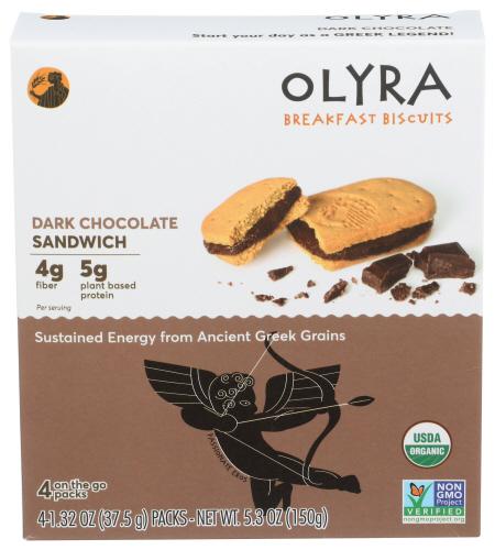 Olyra Biscuit Brkst Dark Chocol - 5.3 Oz (6 Units)