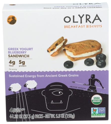 Olyra Biscuit Brkst Blubry Gree - 5.3 Oz (6 Units)