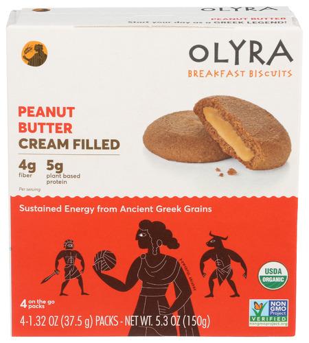 Olyra Biscuits Brkfst Peanut Butter - 5.3 Oz (6 Units)