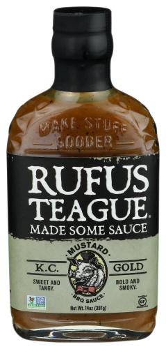 Rufus Teague Sauce Bbq Kc Gold - 15.25 Oz (6 Units)