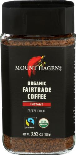 Mount Hagen Coffee Instant Jar Regulr - 3.53 Oz (6 Units)