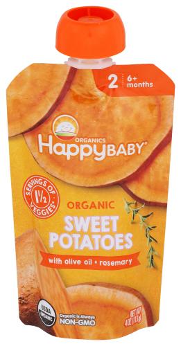 Happy Baby Food Baby Swtpot Olv Organic - 4 Oz (16 Units)