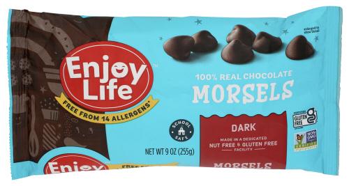 Enjoy Life Chocolate Morsel Drk - 9 Oz (12 Units)