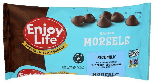 Enjoy Life Chocolate Ricemilk Baking - 9 Oz (12 Units)