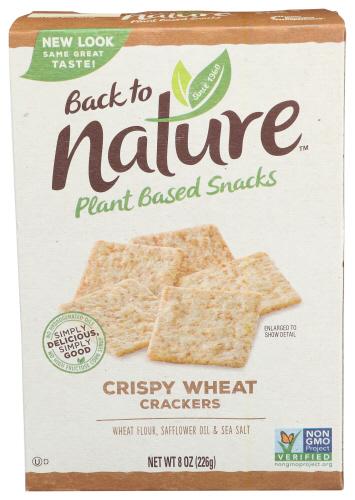 Back To Nature Cracker Crispy White - 8 Oz (6 Units)