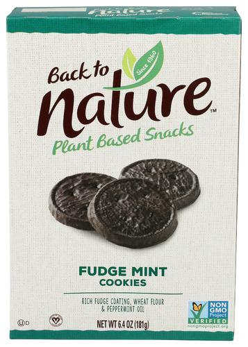 Back To Nature Cookie Fudge Mint - 6.4 Oz (6 Units)