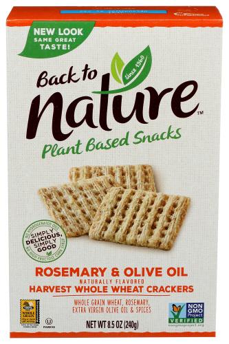 Back To Nature Cracker White Rosmry Oo - 8.5 Oz (12 Units)