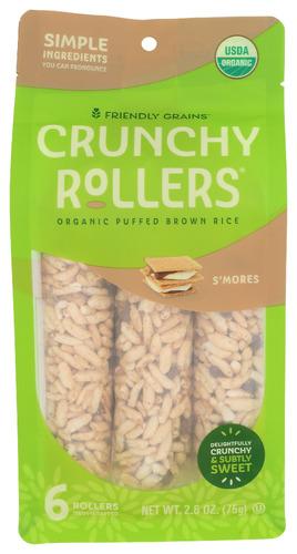 Friendly Grains Rice Rollers Smores Organic - 2.6 Oz (8 Units)