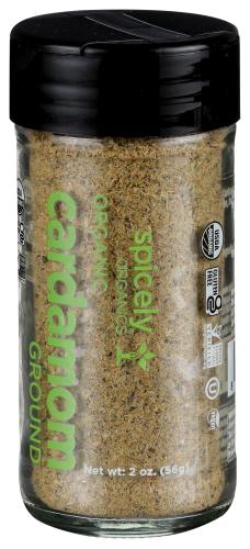Spicely Organics Spice Cardamom Grnd Jar - 2 Oz (3 Units)
