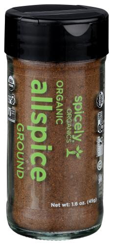 Spicely Organics Spice Allspice Grnd Jar - 1.6 Oz (3 Units)