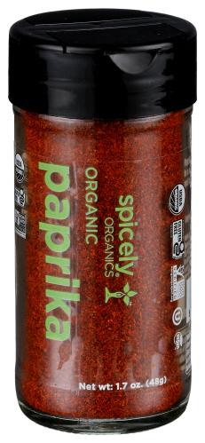 Spicely Organics Seasoning Paprika Jar Organic - 1.7 Oz (3 Units)