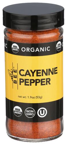 Bee Spices Pepper Cayenne Organic - 1.9 Oz (6 Units)