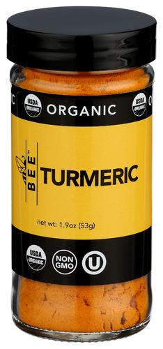 Bee Spices Turmeric Organic - 1.9 Oz (6 Units)