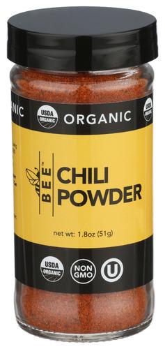 Bee Spices Chili Powder Organic - 1.8 Oz (6 Units)