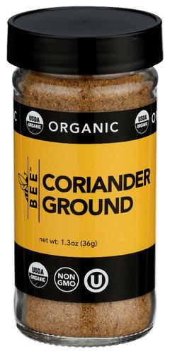 Bee Spices Coriander Ground Organic - 1.3 Oz (6 Units)