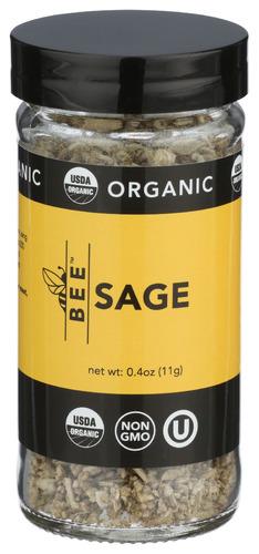 Bee Spices Sage Organic - 0.4 Oz (6 Units)