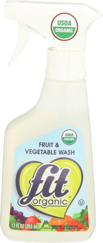 Fit Organic Produce Wash Spray Organic - 12 Oz (12 Units)