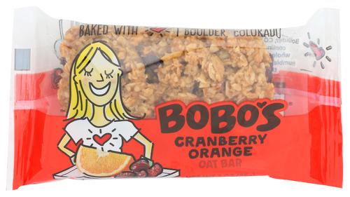 Bobos Oat Bars Bar Oat Orange Crnbry - 3 Oz (12 Units)