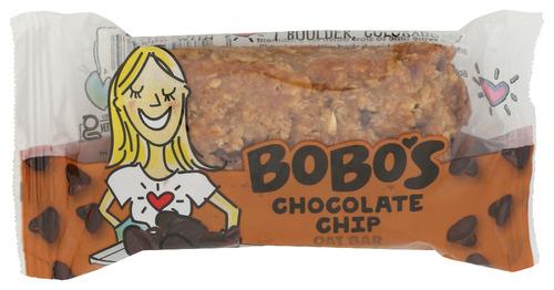 Bobos Oat Bars Bar Oat Chocolate Chip - 3 Oz (12 Units)
