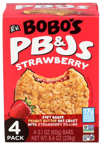 Bobos Oat Bars Bars Brkfst Strwbrry 4Pk - 8.4 Oz (6 Units)