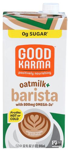 Good Karma Milk Barista Plnt Unsweetened - 32 Fo (6 Units)