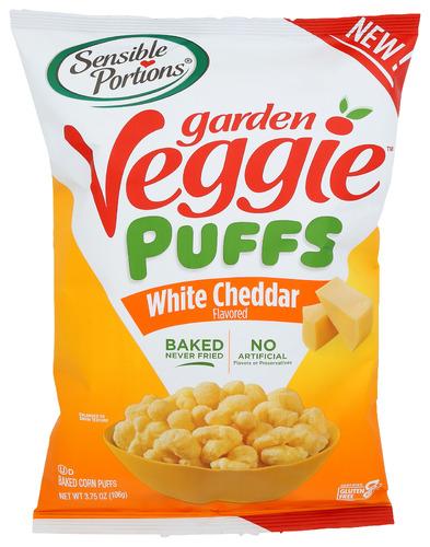 Sensible Portions Puffs Grdn Veg White Cheddr - 3.75 Oz (6 Units)