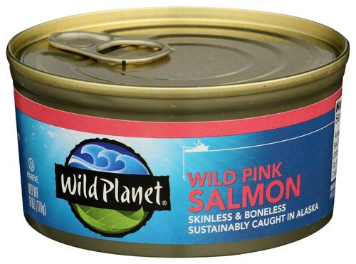 Wild Planet Salmon Pink Wild - 6 Oz (12 Units)