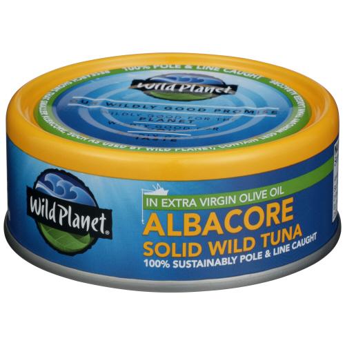 Wild Planet Tuna Albacore Wild Evoo - 5 Oz (12 Units)
