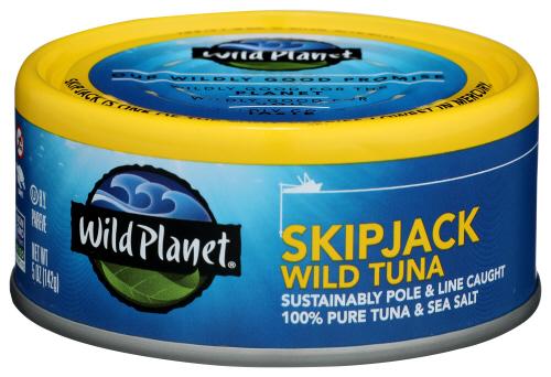 Wild Planet Tuna Skipjack Wild Light - 5 Oz (12 Units)