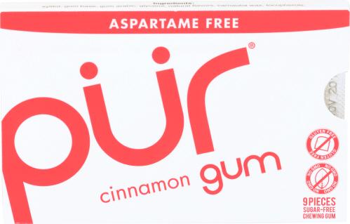 Pur Gum Cinnamon - 9 Pc (12 Units)
