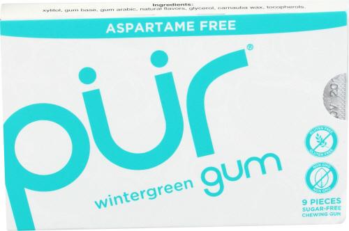 Pur Gum Wintergreen - 9 Pc (12 Units)