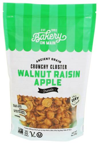 Bakery On Main Granola Apple Raisin Wlnt - 11 Oz (6 Units)