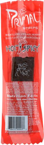 Primal Strips Jerky Mtless Shitake Hot Space - 1 Oz (24 Units)