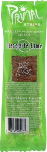 Primal Strips Jerky Seitan Mesq Lime - 1 Oz (24 Units)
