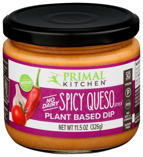 Primal Kitchen Dip Queso Spicy - 11.5 Oz (6 Units)