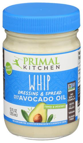 Primal Kitchen Dressing Sprd Whp W Avo - 12 Fo (6 Units)