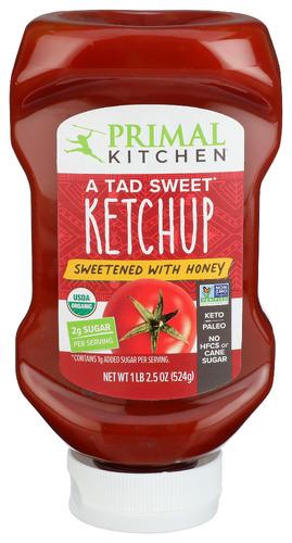 Primal Kitchen Ketchup W Honey Squeeze - 18.5 Oz (6 Units)