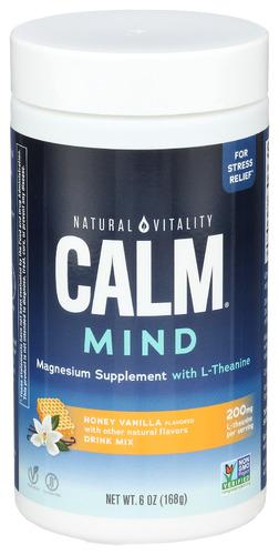 Natural Vitality Calm Honey Vanilla Powder - 6 Oz (1 Units)