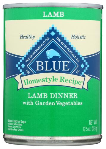 Blue Buffalo Dog Food Lamb Rice Veg - 12.5 Oz (12 Units)