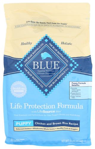 Blue Buffalo Food Dog Chicken Brw Rc Pupp - 5 Lb (3 Units)