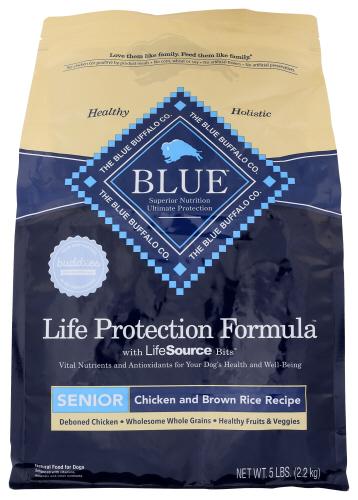Blue Buffalo Food Dog Dry Chicken Brwnric - 5 Lb (3 Units)